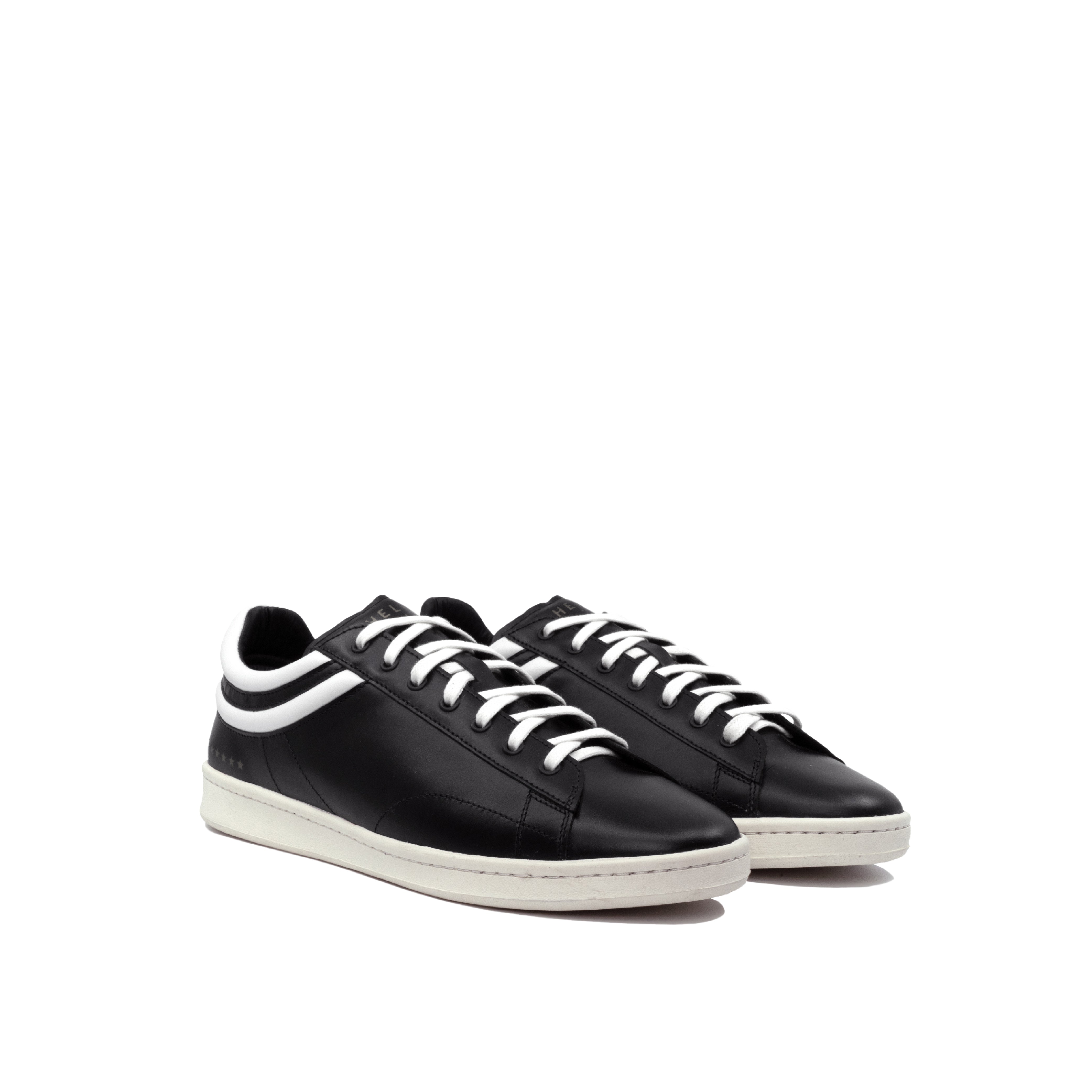 Helms Paris Sneaker Flying Ace Black x White Luxury French Sneakers