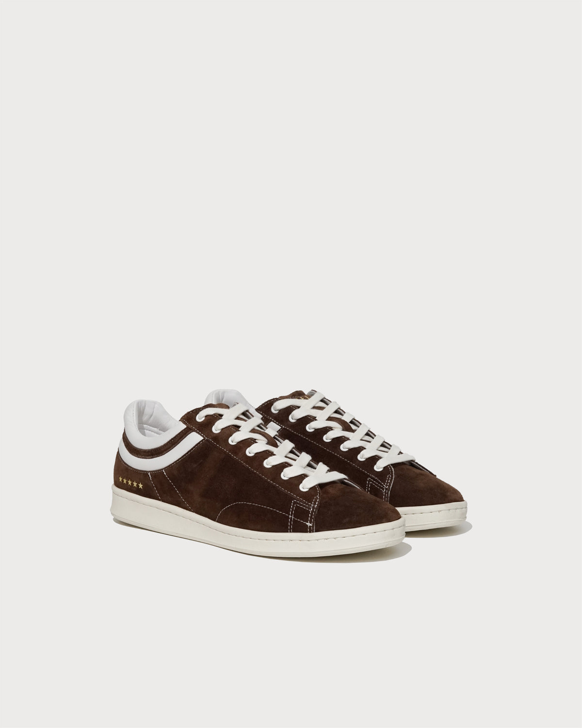 Flying Ace Suede – Marron / Blanc