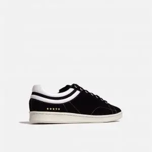 FLYING ACE SUEDE BK-WH B